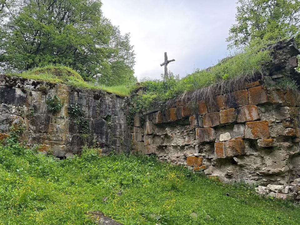 Ruins of Matosavank in the forest